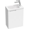 Ravak izlietnes skapītis Classic II, 400x220 mm, h=500 mm, 1D, kreisā puse, balts/balts