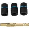 Uzgriežņa galviņu komplekts Makita; 1/4''; 8/9,6/10 mm