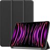 iLike Tri-Fold Эко-кожаный чехол-подставка для Apple iPad Air 13 (2024) 6-го поколения Черный