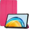 iLike Tri-Fold Эко-Кожаный Чехол-Подставка для Apple iPad Pro 13'' (2024) 7-го поколения Коралловый розовый