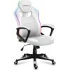 Fotel gamingowy Huzaro Force 2.5 RGB WHITE MESH