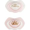 Mānekļi "ROYAL BABY" silikona simetriskās formas 0-6 mēn., Canpol 22/650 pink (2 gab.) [A]