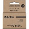 Actis KC-560 Canon printer ink, replacement PG-560XL; Supreme; 22ml; black. Prints 50% more than the OEM.