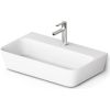 PAA izlietne Quadro, 700x430 mm, balta silkstone