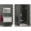 Ravak Shower door SMSD2-110 A-L chrom+glass Transparent