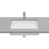 Roca izlietne Inspira Square, 605 x 390 mm H=138 mm, virsmā,  balta Fineceramic®