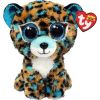Meteor Maskotka TY Lampart niebieski Cobalt 15 cm