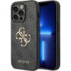 Guess PU Leather 4G Metal Logo Case Aizsargapvalks Priekš Apple iPhone 15 Pro Max