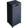 Miskaste WICKER 30x30xH71cm, melns