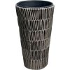Puķu pods WICKER 28x28xH60cm, tumši brūns