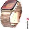 Swissten Metāla Siksniņa priekš Apple Watch 1/2/3/4/5/6/SE / 38 mm / 40 mm / Zelta