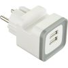Electraline 570071 Tīkla lādētājs 2xUSB / 2.4A