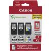 Canon PG-540L/CL-541XL (5224B015) Photo value pack Ink Cartridge Multipack, BK/CMY