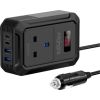 Promate Inverto-200W Автомобильный инвертор DC-AC 11-17V 200W / USB-C PD65W