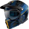 Axxis Helmets, S.a Hanter SV BLOCK (M) C3 YellowMat ķivere