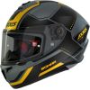 Axxis Helmets, S.a Draken SONAR (XS) C3 BlackYellowMat ķivere