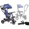 Trike Fix Lite 2in1 Bērnu Trīsritenis ar Rokturi Zils