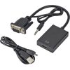 RoGer Signāla Pārveidotājs no VGA uz HDMI (+Audio)
