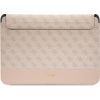 Guess Sleeve GUCS14PS4SGP 14" pink|pink 4G Stripe Metal Logo