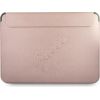 Original GUESS Laptop Sleeve Saffiano Script GUCS13PUSASPI 13 inches pink