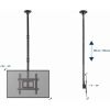 Gembird CM-70ST-01 TV mount 177.8 cm (70") Black