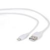 CABLE LIGHTNING TO USB2 1M/CC-USB2-AMLM-W-1M GEMBIRD