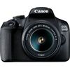 Canon EOS 2000D + 18-55mm IS + 75-300mm Kit Spoguļkameras