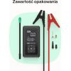 Green Cell CJSGC03 power bank Lithium-Ion (Li-Ion) 8000 mAh Black, Light Green