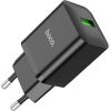 Сетевая зарядка Hoco N26 18W USB-A черная