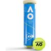 Tennis balls DUNLOP AUSTRALIAN OPEN GrandSlam 4-tube ITF