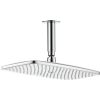 Hansgrohe dušas galva ar turētāju Raindance E 360 Air 1jet, no griestiem, hroms