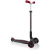 Globber Master Prime trīsriteņu skrejritenis / Black - New Red 664-102