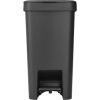 BRABANTIA atkritumu tvertne ar pedāli StepUp,16 l, Dark Grey - 800306