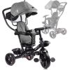 Trike Fix Lite 2in1 Bērnu Trīsritenis ar Rokturi Pelēks