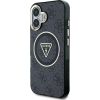 Guess IML 4G Glitter and Triangle Logo MagSafe Aizsargapvalks priekš Apple iPhone 16