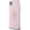 Guess PU Grained 4G Metal Logo Case Aizsargapvalks priekš Apple iPhone 16e