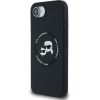 Karl Lagerfeld Liquid Silicone K&CH Heads MagSafe Case Aizsargapvalks priekš Apple iPhone 16e
