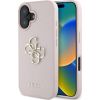 Guess Grained Big 4G Logo Small Classic Logo Aizsargapvalks priekš Apple iPhone 16