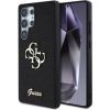 Guess Fixed Glitter Big 4G Metal Logo Aizsargapvalks priekš Samsung Galaxy S25 Ultra