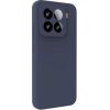 Evelatus Xiaomi  15 Premium Magnetic Soft Touch Silicone Case Dark Blue