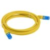 LANBERG PATCHCORD S/FTP CAT.6A 3M YELLOW LSZH