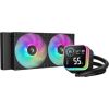 DeepCool LQ240 Processor Liquid cooling kit 12 cm Black 1 pc(s)