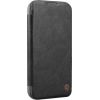 Etui Nillkin Qin Prop Leather iPhone 16 (czarny)