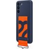 EF-GS906TNE Samsung Silicone Cover with Strap for Galaxy S22+ Navy  (Damaged Package)
