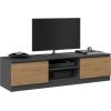 Top E Shop Topeshop RTV 140 ANTR/ARTIS TV stand/entertainment centre 2 shelves