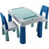 Tega Galdiņš+2 krēsliņi TEGGI MULTIFUN turquoise/navy/grey TI-011-173