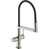 Hansgrohe virtuves izlietnes maisītājs Talis Select M54 PowderSpray, 3jet, Stainless Steel Finish