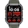 Blackview W60, 2.01inch HD,900mAh Battery, LED Flashlight & Compass Function, 24-hour SpO2 Detection + Heart Rate Monitoring, Monitor Sleep status, Calls and SMS notification, Khaki