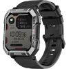 Blackview W60, 2.01inch HD,900mAh Battery, LED Flashlight & Compass Function, 24-hour SpO2 Detection + Heart Rate Monitoring, Monitor Sleep status, Calls and SMS notification, Black
