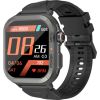 Blackview W30, 1.91 inch Display, 320*380 pixel, 300mAh battery, 100+ Workout Modes, 10-meter Water-resistance, Heart Rate & Blood Oxygen Monitor, Up To 5-7 Days of Battery Life, 128MB Flash, Black